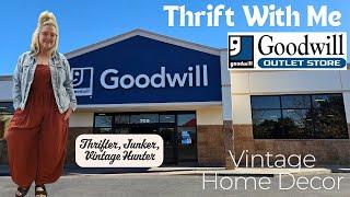 GOODWILL Marathon Thrift Shopping! Vintage Home Decor Hunting