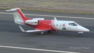 Flight Ambulance International Learjet 55ER || Madeira