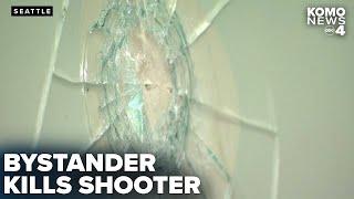 Bystander shoots, kills gunman who shot 2 people near Pike Place Market in downtown Seattle