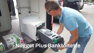 Ford Nugget Wiki - Bedienung der Banktoilette im Nugget Plus