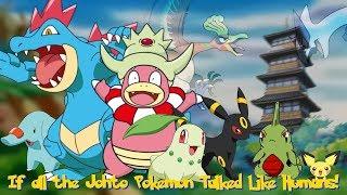 IF ALL JOHTO POKÉMON TALKED (VOICE CHALLENGE!)