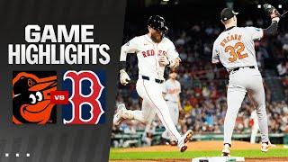 Orioles vs. Red Sox Game Highlights (9/11/24) | MLB Highlights