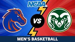 Boise State Broncos vs Colorado State Rams | NCAA MEN's Basketball LIVE Score