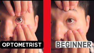 HOW TO put contacts in and out (easy version) | Optometrist Tutorial