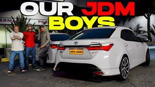 OUR JDM BOYS BACK | TOYOTA COROLLA GRANDE 2023 | GTA 5 PAKISTAN