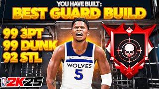 BEST GUARD BUILD in NBA 2K25! Best ALL AROUND Guard Build in NBA 2K25! Best Build in NBA 2K25!