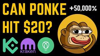 PONKE PRICE TARGETS FOR BULL RUN 2025  SOLANA MEME COINS ARE SET TO EXPLODE 