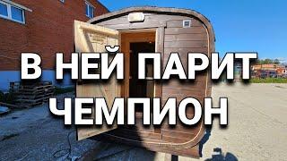 Как устроена Баня Чемпиона РФ по банному парению!