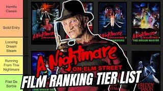 A Nightmare On Elm Street Franchise | Tier List Ranking