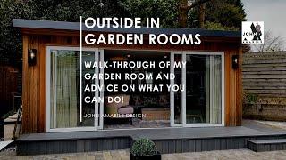 Outside In Garden Room  |  She Shed  | Man Cave  | Garden Office  | Outdoor Living | Create Space