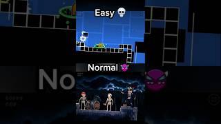 Skeletal Shenanigans: NORMAL VS EASY | Geometry Dash 2.2