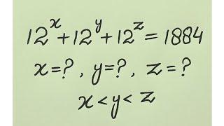 Olympiad Mathematics l Nice Algebric Problem l find( x,y,z ) =? l Easy Solution.