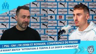 PSG – OM | De Zerbi et Rongier : L’INTÉGRALE DE LA CONFÉRENCE DE PRESSE D’AVANT-MATCH