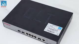 Mini optical #OLT #GPON black customized for FTTh  | HSGQ · Telecom