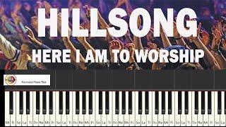 Here I Am to Worship by Hillsongs / Solfeggio Midi Piano Tutorial cover #key F