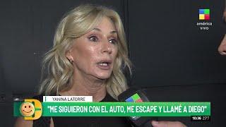 ️ Yanina Latorre amenazada: "Me siguieron con el auto, me escapé y llamé a Diego"