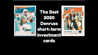 The Best 2020 Donruss Football Rated Rookie Short Term Investments under $40! No.1 Sold over $350