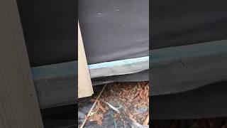insect mesh #diy #construction #building #siding #cladding