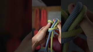 The Gibbs knot. For connecting two ropes together #climbing #knots #mountains