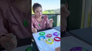 七彩手镯，竟然可以召唤好心人？ #手镯 #翡翠鉴定 #珠宝鉴定 #翡翠知识