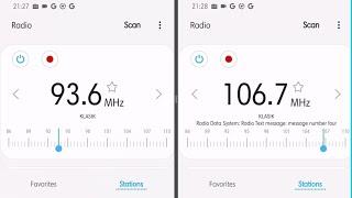 [206km RDS] RTM Klasik FM North & South Johor RDS Comparison