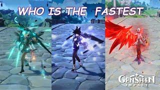 Top 5 Fastest Characters in Genshin Impact