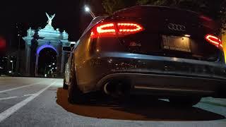 Audi s4 custom exhaust by hot rod scotts