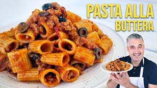 A Friend From Tuscany Tought Me This Delicious Pasta Recipe! PASTA ALLA BUTTERA