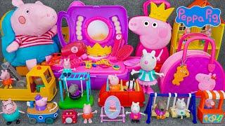 92 Minutes of Satisfying Unboxing | Adorable Peppa's Beauty Parlour Playset & Peppa Pig Makeup Set 