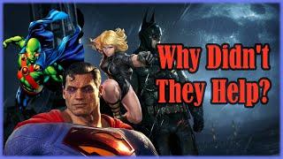 Where Were The Other Arkhamverse Heroes? | Batman Arkham Series