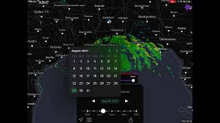 Checking out the new Historical Radar feature in MyRadar