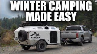 Mammoth Overland Trailer Testimonials - Winter Camping Essentials