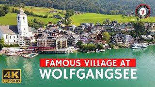 St. Wolfgang Austrian Village at Lake Wolfgangsee  Wonderful Summer Paradise (4K) #ExploreAustria