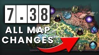 All Map Changes In Dota 2 NEW Patch 7.38 Explained