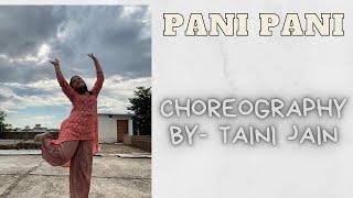 Paani Paani Dance cover by Taini jain