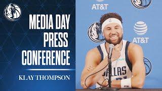 Klay Thompson | 24-25 Media Day Press Conference | 9/30/24