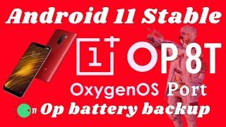 Oxygen Os Android 11 For Poco F1 | Oneplus 8T Rom For Poco F1