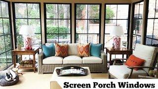 Screen Porch Windows that Rock!