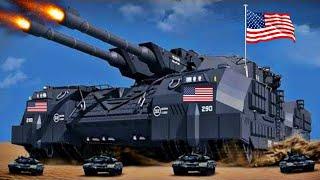 SCARY! Giant American Tank Bombards Russian Elite Battalion Headquarters