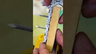 DIY Universal Wrench from a Chain: Simple Tool Hack