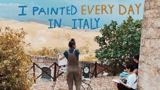 I Painted Every Day In Italy