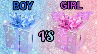 أختر هدية وشوف حظك البنات ضد الأولاد!! CHOOSE YOUR GIFT  BOYS VS GIRLS