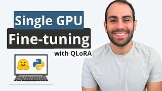 QLoRA—How to Fine-tune an LLM on a Single GPU (w/ Python Code)