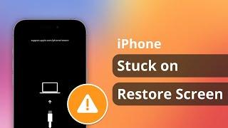 Top 3 Ways to Fix iPhone Stuck on Restore Screen 2024