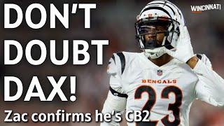 Dax Hill nails down CB 2 slot after insane fight back | Ja'Marr Chase STILL not at practice