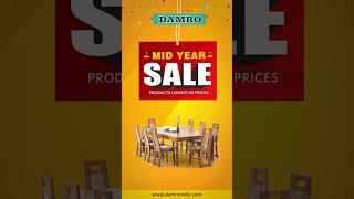 DAMRO || Mid Year Sale Get UPTO 40% OFF