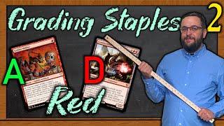 Grading More Red Commander Staples of EDHREC | Which Red Staples are Worth Playing? | MTG