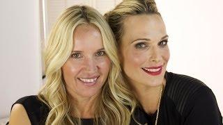 Hollywood Makeup Tricks with MOLLY SIMS and MONIKA BLUNDER