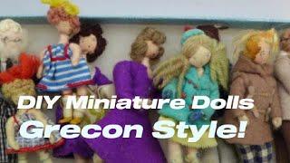 DIY Miniature Dolls Grecon Style!