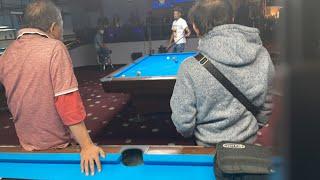 EFREN REYES VS REYITO 10 BALL RACE TO 15 no jump cue ,breaking from the box